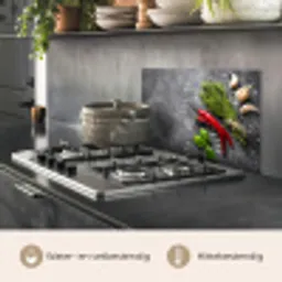 Contrast in Smaak en Textuur keuken achterwand spatscherm klein -usp_NL