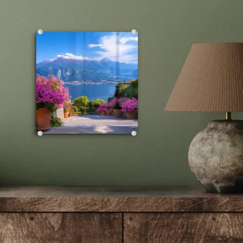 Lake Como - Italië - Landschap plexiglas 5mm klein -sfeer3