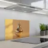 Goud - Disco - Glitter - Peer keuken achterwand spatscherm klein -3d_schuin