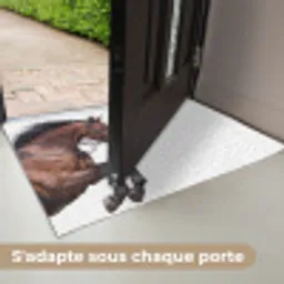Paard - Springen - Modern Deurmat klein -USP_FR
