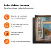 Doorkijk - Strand - Pad - Zonsondergang Inductie beschermer vinyl 3mm klein -zzzzzzz-td-ups