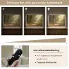 Zonlicht - Bospad - Bomen Light Box met batterij (Wandlamp) middel -USP_dimbaarNL