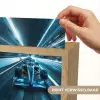 Race - Auto - Formule 1 - Jongens - Blauw Light Box met kabel (Kinderlampje) klein -USP_websiteprintNL