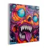 Monster - Graffiti - Kleuren - Oranje plexiglas 5mm klein -z3d