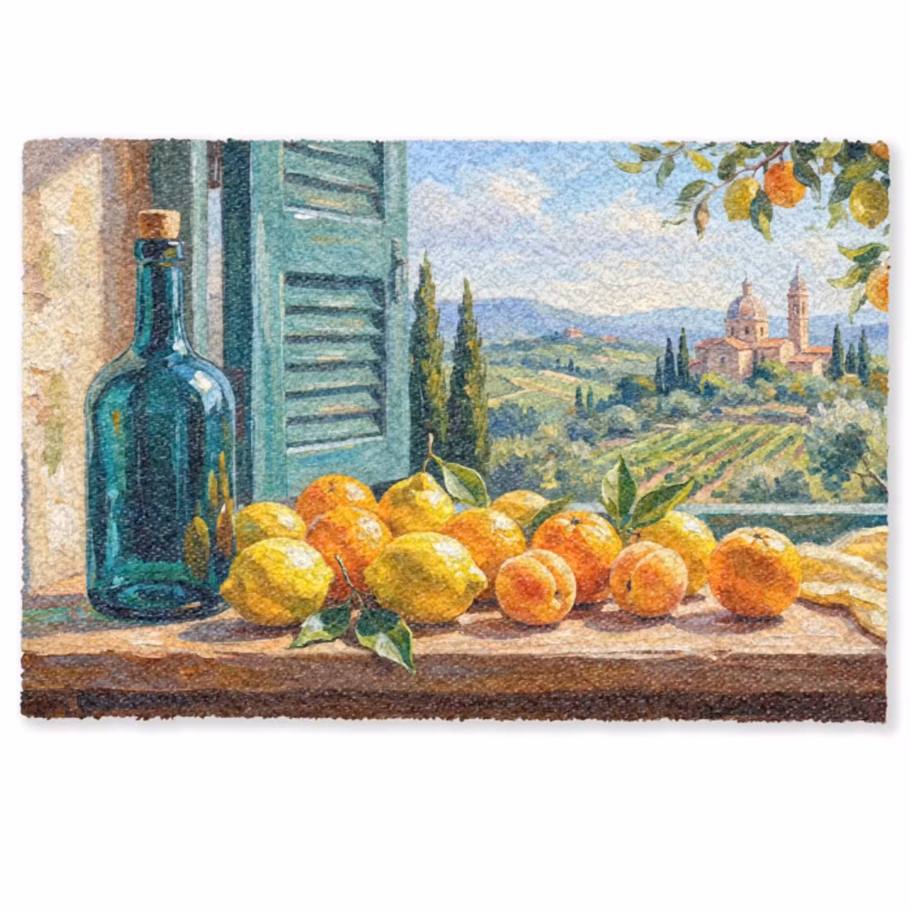 Fles - Fruit - Stilleven Deurmat klein -zkaufland3d