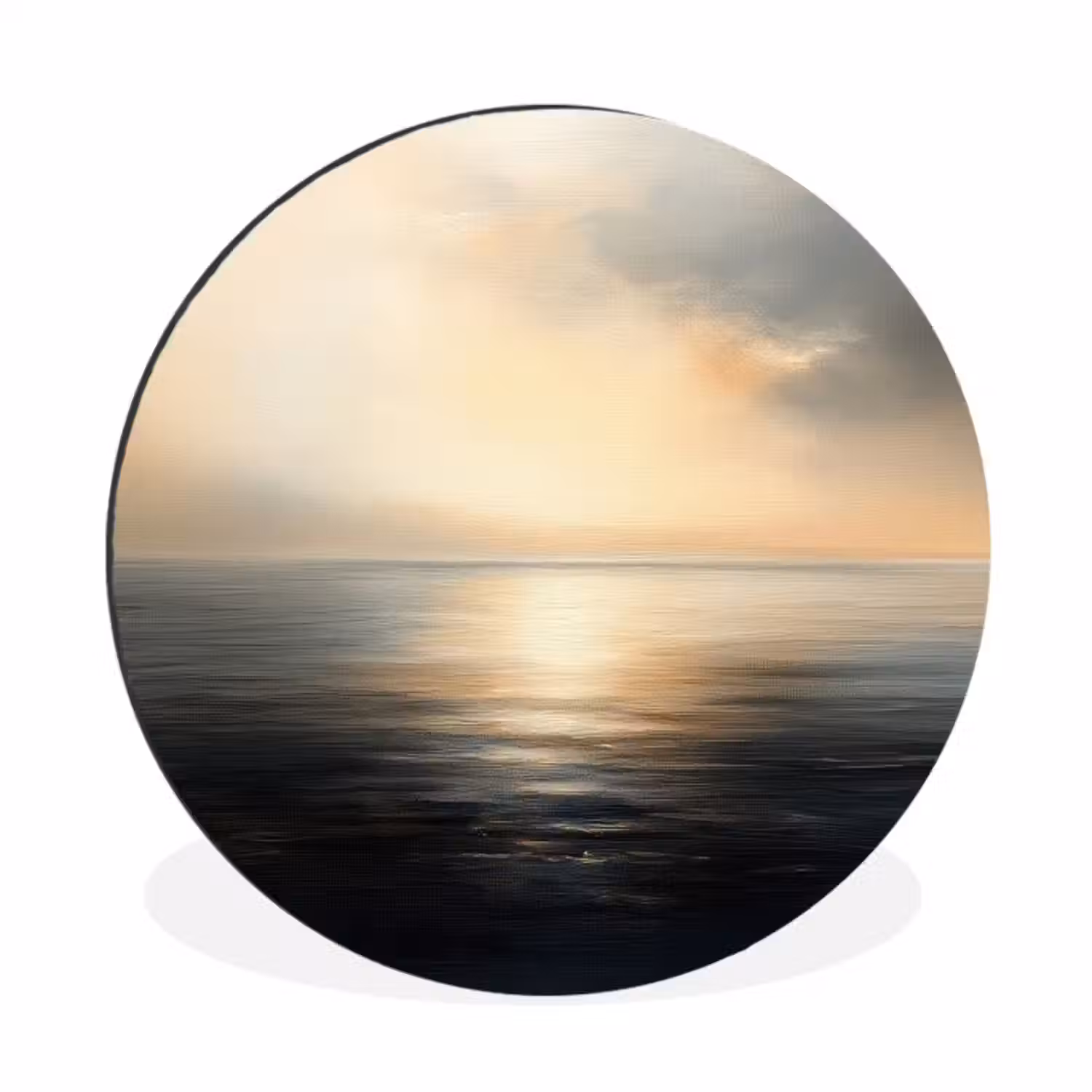 Wandcirkel - aluminium - Zon - Horizon - Zee