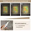 Tafels van vermenigvuldiging - Leren rekenen voor kinderen - Cijfers oefenen - Bosdieren - Groen Light Box met kabel (Wandlamp kind) klein -USP_dimbaarNL