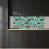 Patronen - Vintage - Paddenstoelen - Natuur keuken achterwand 2 middel 871 -sfeer1