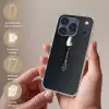 Lepel - Zilver - Metaal Telefoonhoesje iPhone 17 Pro klein -sfeer3_NL
