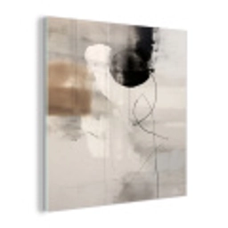 Abstracte kunst - Grijs - Industrieel plexiglas 5mm klein -z3d