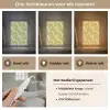 Palmblad - Patroon - Groen Light Box met kabel (Tafellamp) klein 925 -USP_lichtkleurNL