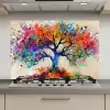 Levensboom - Natuur - Kleurrijk - Boom keuken achterwand spatscherm klein -3d_website
