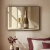 Champagne - Beige - Schaduw - Bubbels Textielframe - compleet frame klein -sfeer1