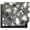 Terrazzo - Decoratie - Interieur - Stenen Inductie beschermer vinyl 3mm middel -3d