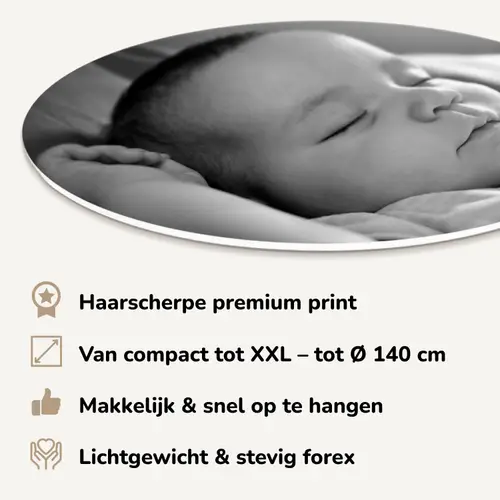 muurcirkel productspecificaties
