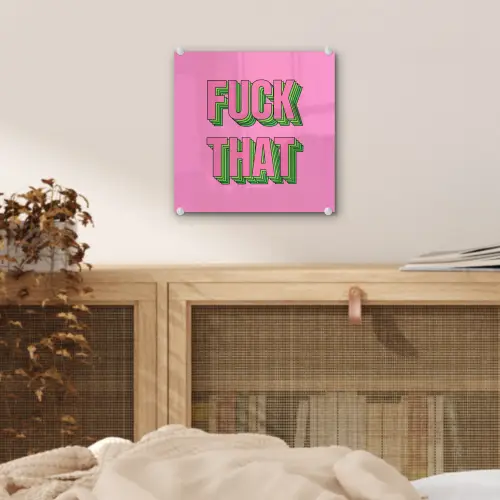 Tekst - Bold - Roze plexiglas 5mm klein -sfeer4