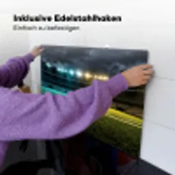 Voetbal - Stadion - Nacht - Modern Inductie beschemer met haakjes klein -ky-ophangen-de