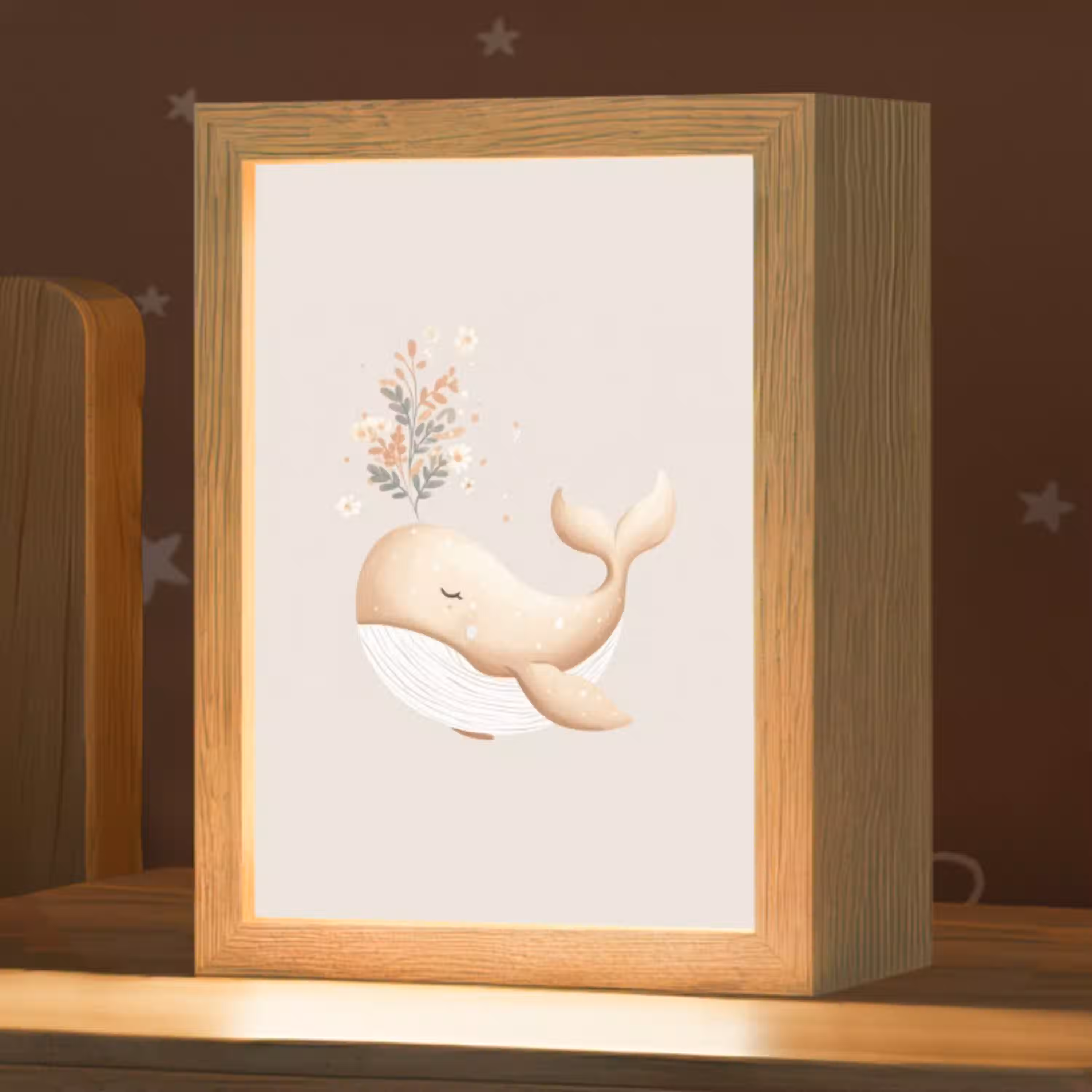 Illustratie - Minimalistisch - Illustratie - Bloemen Light Box met kabel klein -zzz_3d_website