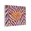 New era - Bordeaux - Zebraprint PET vilt klein -3d
