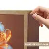 Glazen - Bloem - Zonlicht Light Box met batterij (Wandlamp) middel -USP_websiteprintNL