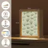 Waaier - Blad - Groen Light Box met kabel (Tafellamp) klein 925 -USP_NL