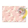 Kraanvogels - Bloesem - Roze Placemat vinyl groot 368 -zzzproduct_Kitchenyeah-website