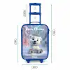 Ijsbeer - Kroon - Winter Kinderkoffer - Blauw klein -productfoto_formaten