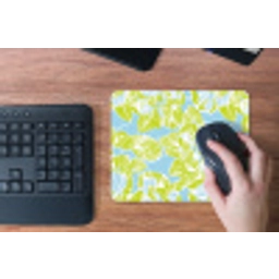 Modern - Bloemen - Groen muismat rubber klein 262 -toetsenbord