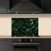 Bladeren - Ovaal - Groen - Nerven keuken achterwand spatscherm klein -sfeer1