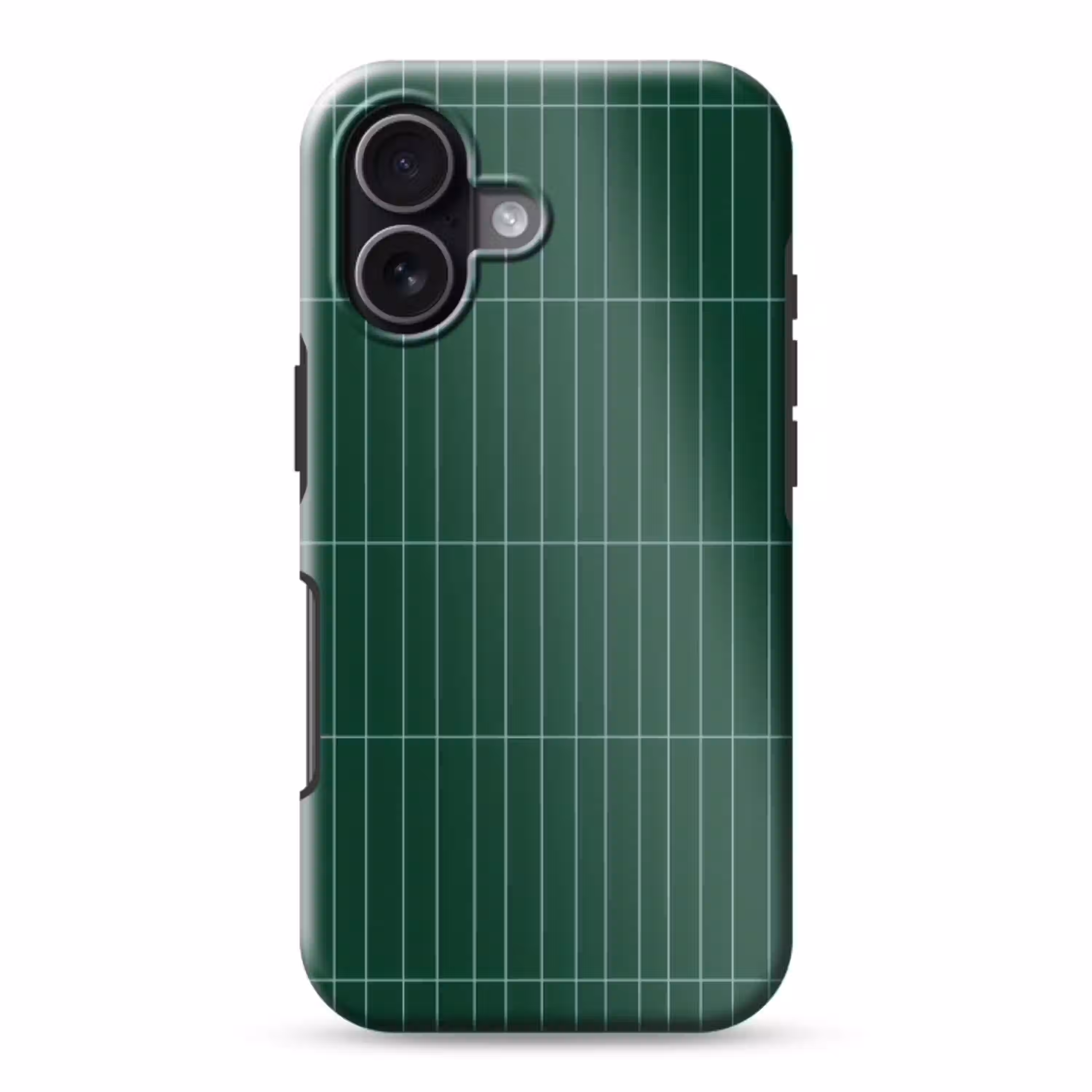 Patroon - Tegels - Donkergroen Toughcase MagSafe Apple iPhone 17 klein 1017 -3d