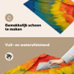 Veren - Ara - Kleurrijk Inductie beschemer met haakjes klein -ky-schoon-nl