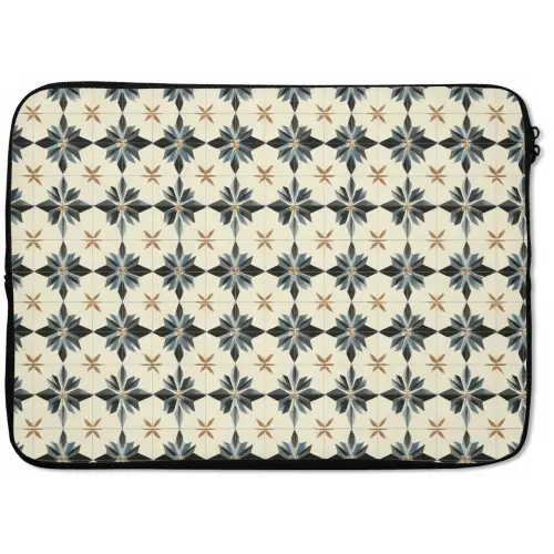 Sierlijk - Ornament - Blauw laptophoes neopreen klein 279 -zkaufland3dotto