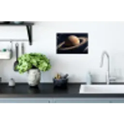 Planeten - Saturnus - Ruimte Muursticker klein -keuken