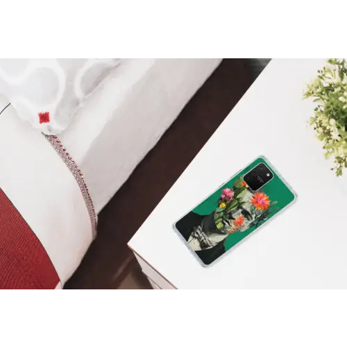 Man - Planten - Groen Telefoonhoesje Samsung Galaxy S10 Lite klein -kamerS10Lite