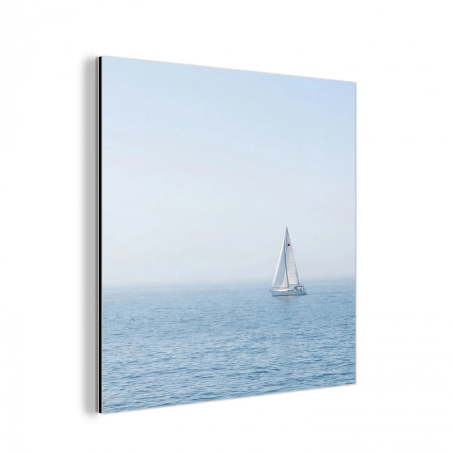 Horizon - Zeilboot - Zee aluminium wit klein -3d