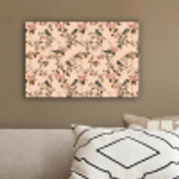 Bloesem - Koolmees - Roze canvas 2cm klein 34 -sfeer3