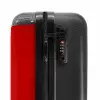 Karmijnrode tint NBS - Handbagage koffer - Kinderen Unisex middel -slot