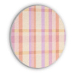 Pastel - uitpatroon - Geometrisch Akoestische PET Vilt - Rond klein 838 -3d