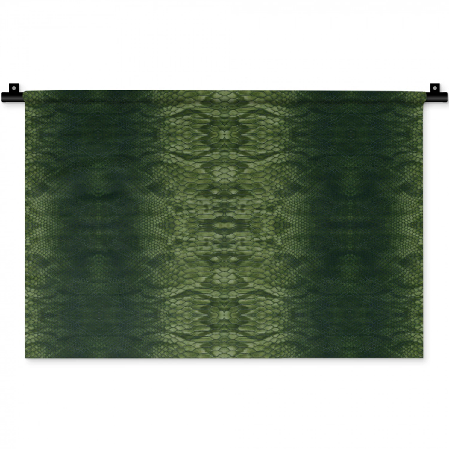 Slang - Boa - Groen Wandkleed katoen klein 269 -zz3d