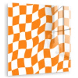 Golvend - Patroon - Oranje plexiglas 5mm klein 11 -zzzproduct_nieuw