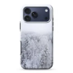 Bos - Sneeuw - Winter - Natuur - Wit Toughcase MagSafe Apple iPhone 17 Pro Max klein -3d