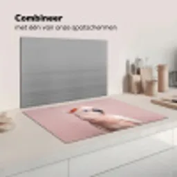 Kaketoe - Portret - Roze Inductie beschermer vinyl 3mm klein -wsfeer7_website