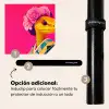 Hagedis - Bloemen - Roze - Kimono Inductie beschermer vinyl 3mm middel -zzzzzzz-induclip_ES