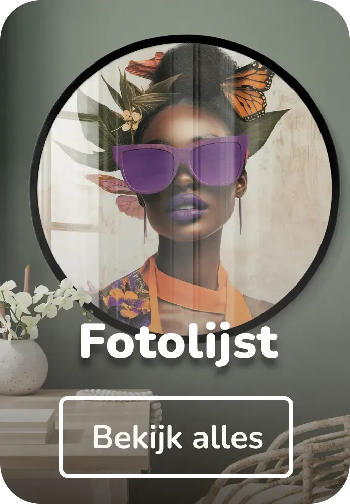 Fotolijst muurcirkel