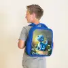 Branco Brontosaurus Kinderrugzak - Blauw middel -sfeer2