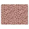 Luipaard - Patroon - Roze muismat rubber klein 262 -3d