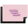 You're doing great - Roze - Bubble letters Inductie beschermer vinyl 3mm klein -3d