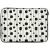 Grafisch - Modern - Zwart laptophoes neopreen klein 279 -zkaufland3dotto