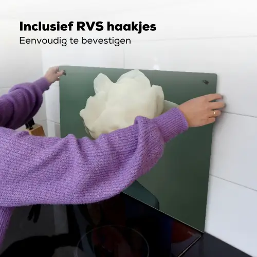 Hoed - Vrouw - Beige Inductie beschemer met haakjes klein -ky-ophangen-nl