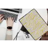 Zebra - Modern - Meerkleurig laptophoes neopreen klein 279 -bureau